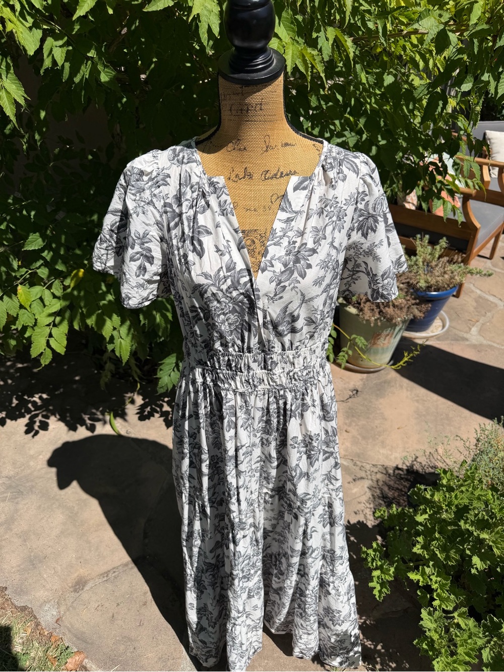 Anthropologie Somerset Maxi Dress size large - Picture 3 of 15